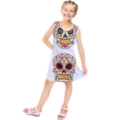 Day Of The Dead Day Of The Dead Kids  Tunic Dress