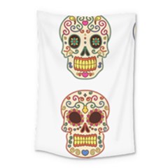 Day Of The Dead Day Of The Dead Small Tapestry