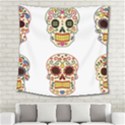 Day Of The Dead Day Of The Dead Square Tapestry (Large) View2