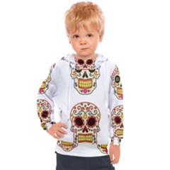 Day Of The Dead Day Of The Dead Kids  Hooded Pullover