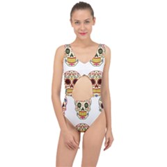 Day Of The Dead Day Of The Dead Center Cut Out Swimsuit by GrowBasket