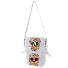 Day Of The Dead Day Of The Dead Folding Shoulder Bag