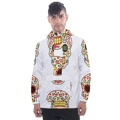 Day Of The Dead Day Of The Dead Men s Front Pocket Pullover Windbreaker