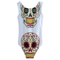 Day Of The Dead Day Of The Dead Kids  Cut-out Back One Piece Swimsuit