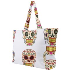 Day Of The Dead Day Of The Dead Simple Shoulder Bag by GrowBasket