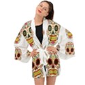 Day Of The Dead Day Of The Dead Long Sleeve Kimono View1