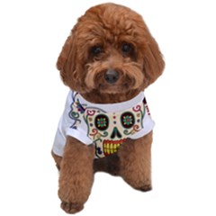 Day Of The Dead Day Of The Dead Dog T-shirt by GrowBasket