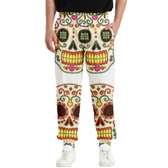 Day Of The Dead Day Of The Dead Men s Elastic Waist Pants by GrowBasket