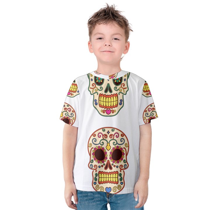 Day Of The Dead Day Of The Dead Kids  Cotton Tee