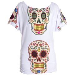 Day Of The Dead Day Of The Dead Women s Oversized Tee by GrowBasket