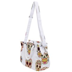 Day Of The Dead Day Of The Dead Rope Handles Shoulder Strap Bag