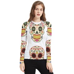 Day Of The Dead Day Of The Dead Women s Long Sleeve Rash Guard