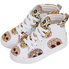 Day Of The Dead Day Of The Dead Kids  Hi-top Skate Sneakers by GrowBasket