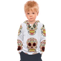 Day Of The Dead Day Of The Dead Kids  Overhead Hoodie by GrowBasket