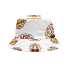 Day Of The Dead Day Of The Dead Inside Out Bucket Hat by GrowBasket