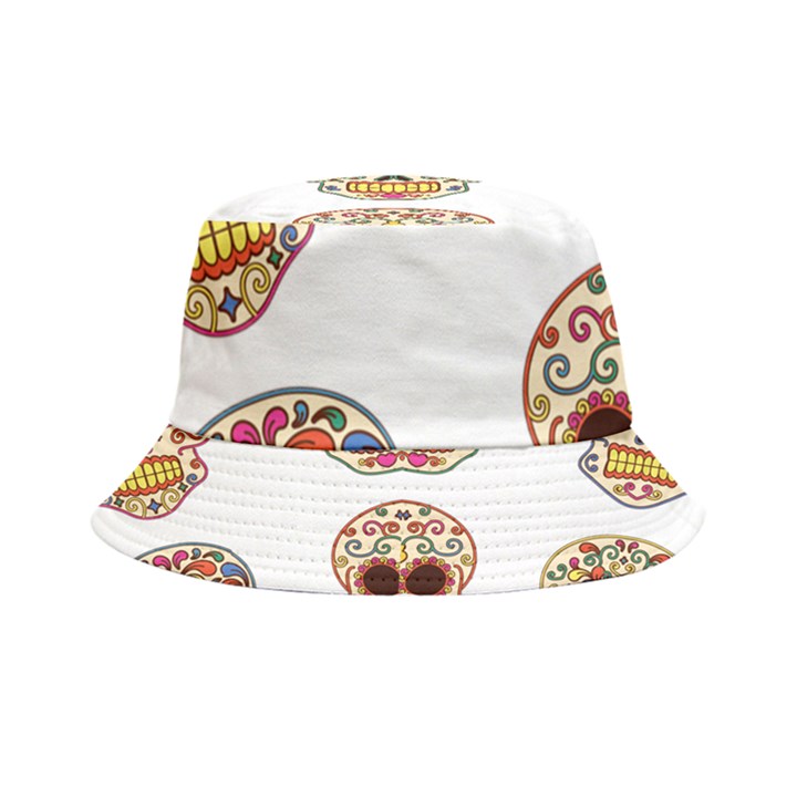 Day Of The Dead Day Of The Dead Inside Out Bucket Hat