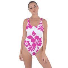 Hibiscus Pattern Pink Bring Sexy Back Swimsuit by GrowBasket