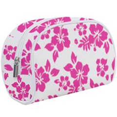 Hibiscus Pattern Pink Make Up Case (large) by GrowBasket