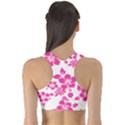 Hibiscus pattern pink Sports Bra View2