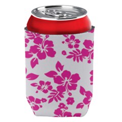 Hibiscus Pattern Pink Can Holder by GrowBasket