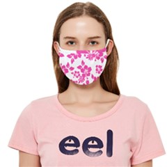 Hibiscus Pattern Pink Cloth Face Mask (adult) by GrowBasket