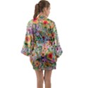 Secretgarden Long Sleeve Satin Kimono View2