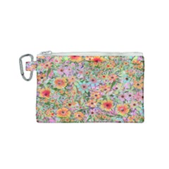 Secretgarden Canvas Cosmetic Bag (small) by PollyParadise