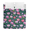 Delicate Watercolor Peony Duvet Cover Double Side (Full/ Double Size) View2