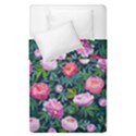 Delicate Watercolor Peony Duvet Cover Double Side (Single Size) View1