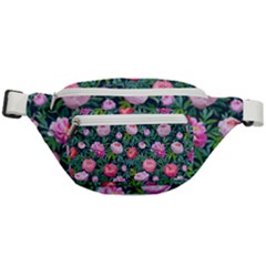 Delicate Watercolor Peony Fanny Pack by SychEva