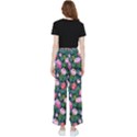 Delicate Watercolor Peony Women s Pants  View2