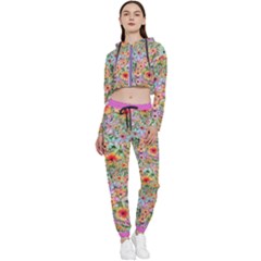 Secretgarden Cropped Zip Up Lounge Set