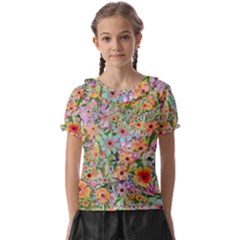 Secretgarden Kids  Frill Chiffon Blouse by PollyParadise