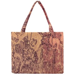 Abstract Cracked Texture Print Mini Tote Bag by dflcprintsclothing