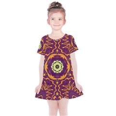 Tropical Twist Kids  Simple Cotton Dress by LW323