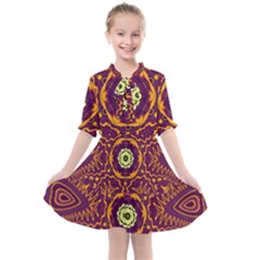 Tropical Twist Kids  All Frills Chiffon Dress by LW323