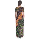 GoghWave Short Sleeve Maxi Dress View2