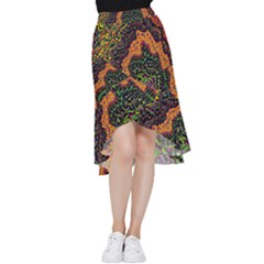 Goghwave Frill Hi Low Chiffon Skirt by LW323