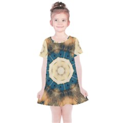 Bless Day Kids  Simple Cotton Dress by LW323