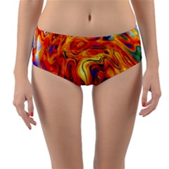 Sun & Water Reversible Mid-waist Bikini Bottoms