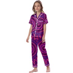 Nativewinds Kids  Satin Short Sleeve Pajamas Set