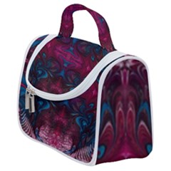 The Dragon s Flames Satchel Handbag by kaleidomarblingart