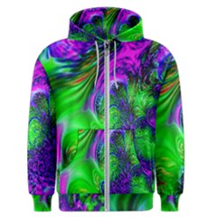 Feathery Winds Men s Zipper Hoodie by LW323