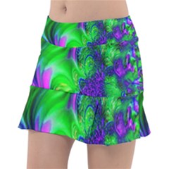 Feathery Winds Classic Tennis Skirt by LW323