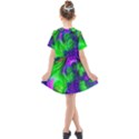 Feathery Winds Kids  Short Sleeve Shirt Dress View2