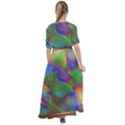 Prisma Colors Waist Tie Boho Maxi Dress View2