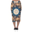 Bamboo Island Velvet Midi Pencil Skirt View2