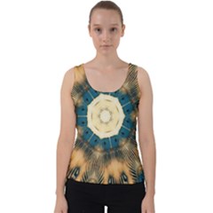 Bamboo Island Velvet Tank Top by LW323