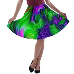 Feathery Winds A-line Skater Skirt by LW323