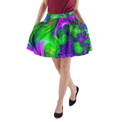 Feathery Winds A-line Pocket Skirt by LW323